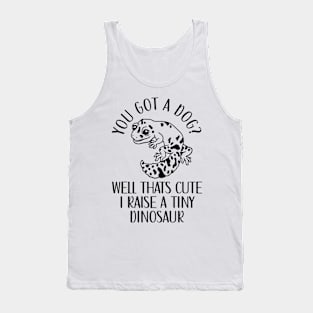 Leopard Gecko Tiny Dinosaur Leopard Geckos Lizard Tank Top